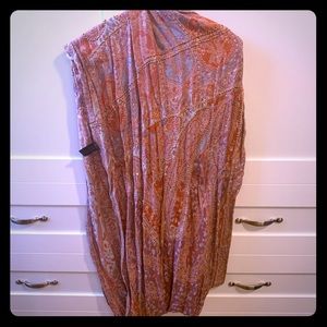 Raj Infinity scarf with gold beading